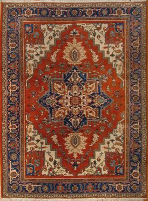 Turkish Burdur Heriz | 8x10