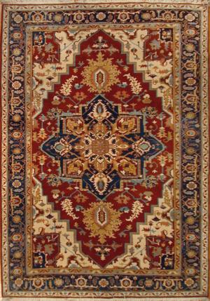 Turkish Burdur Heriz | 7x9