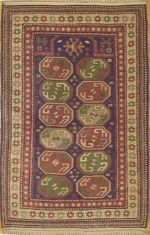 Turkish Basmackci Kazak | 3x4
